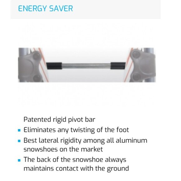 NEW Nyflex Kid Recreational Snowshoes Red 7" x 20" Fits 50-70 lbs (22-32 kg) - Picture 4 of 4